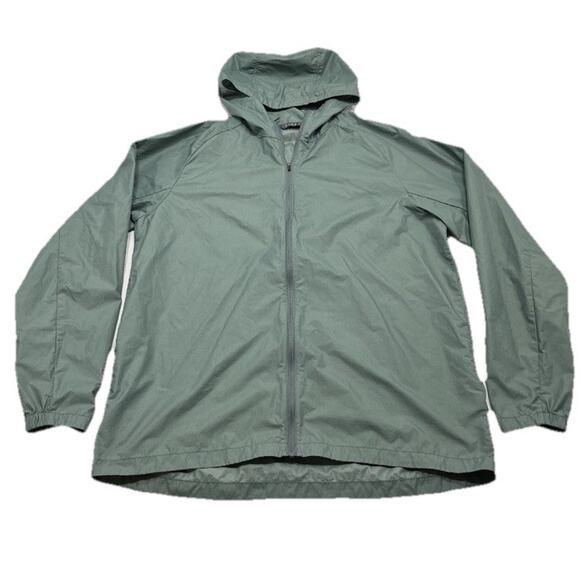 Free Fly Headwind Nylon Jacket Mens X Large Windbreaker Rain Hooded Full Zip - Picture 1 of 3